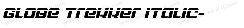 Globe Trekker Italic字体转换